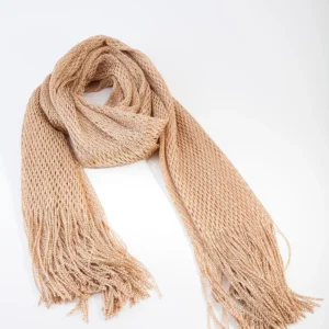 Gold Long Drape Scarf