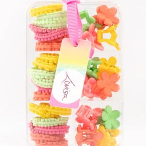 Kids Mixed Bright Hair Ties Pack