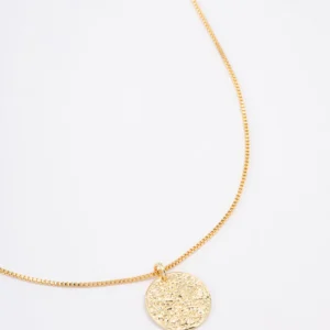 Gold Plated Angel Pendant Necklace